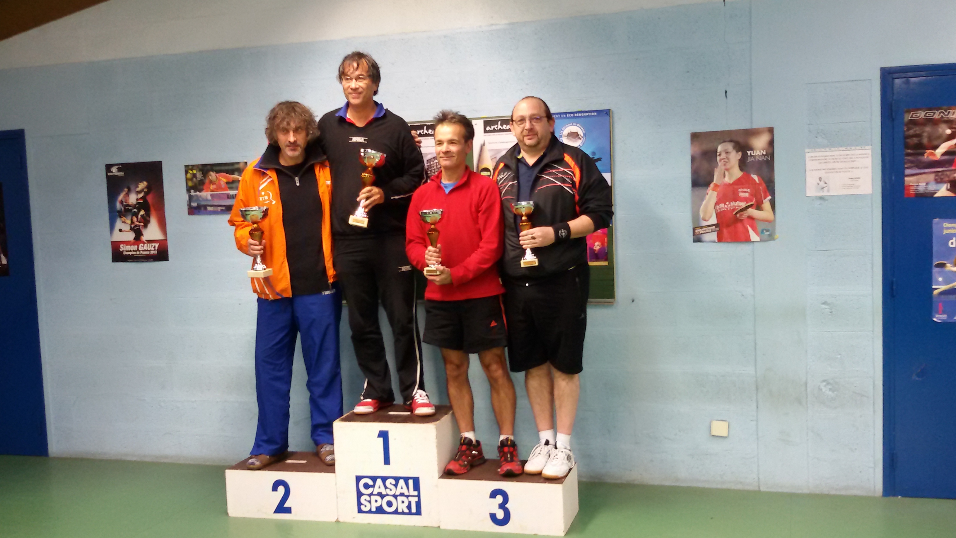 Podium Vétéran 2 2017